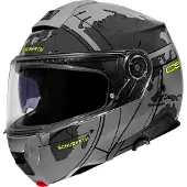 Schuberth C5 Globe Grijs Zwart Systeemhelm Maat XS