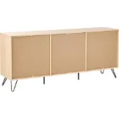 Beliani CARDIGAN - Dressoir - Lichtbruin - Vezelplaat