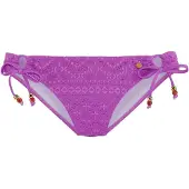 LASCANA Bikinibroek bruin / goud / lila