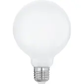 Eglo Ledlamp Globe Opaal - D9,5cm - Warm Wit - E27 - 7w