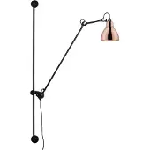 Lampe Gras Wandlampe , 214 Round, Zwart, Woonkamer, Metaal, Designer