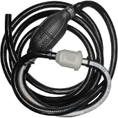 Nuova Rade Fuel Primer Bulb Hose Zwart 45 mm with Hose 8 x 3 m & Filter