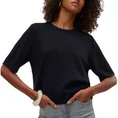 Vero Moda Trui 'VMSilje' zwart