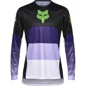 FOX Heren Ranger Grid Long Sleeve Jersey Zwart || Maat: L