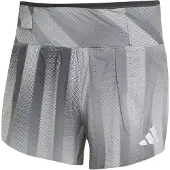 Adidas Sportbroek 'ADIZERO' grijs / lichtgrijs