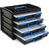 HBM 5 Delige Draagbare Assortimentsdoos, Assortimentskoffer Deluxe