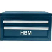 HBM ladekast mini blauw