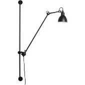 Lampe Gras Wandlampe , 214 Round, Zwart, Woonkamer, Metaal, Designer