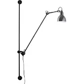 Lampe Gras Wandlampe , 214 Round, Zwart, Woonkamer, Metaal, Designer