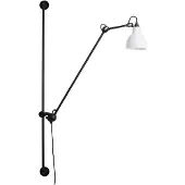 Lampe Gras Wandlampe , 214 Round, Zwart, Woonkamer, Metaal, Designer