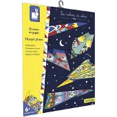 Janod - Les Ateliers Du Calme - Papieren vliegtuigjes - Knutselpakket