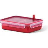 EMSA CLIP & MICRO 1.2l Rechthoekig Set Rood