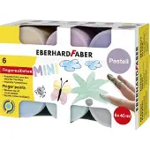 Faber Fingerfarben 6x 40ml Pastell
