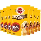 Pedigree 7x Ranchos Original Hondensnacks Rund 70 gr