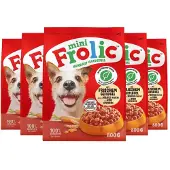 Frolic 5x Droog Mini Gevogelte 800 Gr