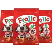 Frolic Hondenbrokken - Compleet Droogvoer - Rund, Worteltjes & Granen - 3x2.6 kg
