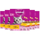 Whiskas Kattenbrokken - Senior 7+ - Kip - doos 5x800g