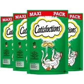 Catisfactions 4x Kattensnoepjes Kattenkruid 180 Gr