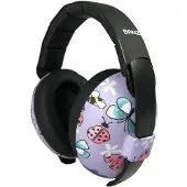 Banz Em054 Baby 0-3y Earmuffs Butterfly