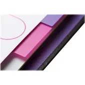 Oxford MyColour tabbladen, formaat A4, uit gekleurde PP, 11-gaatsperforatie, 10 tabs
