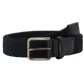 Lloyd Gevlochten riem marine, Effen