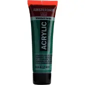 Royal Talens Amsterdam acrylverf - 120 ml - permanent groen donker 619
