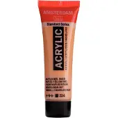 Amsterdam acrylverf - 120 ml - napelsgeel rood 224