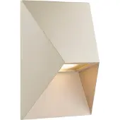 Nordlux Wandlamp buiten Pontio 15, dimbaar, crème / amber, metaal, Modern, Wandlamp buiten