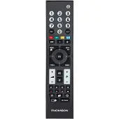 Thomson ROC1117GRU, Televisie, Infrarood, Draadloos, Knopbediening, Zwart