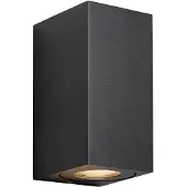 Nordlux Wandlamp GU10 | Up & Down | Canto Maxi Kubi 2 | IP44 | Zwart