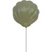 Nordlux Wandlamp Konchi schelp groen