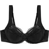 Triumph Niet voorgevormde bh Modern Lace+Cotton | Maat: 75F | Kleur: Zwart