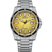 Citizen Sporty Marine Heren Horloge Zilverkleurig AW1816-89X