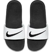 Nike Kawa Slippers Kids Wit Zwart