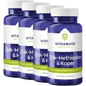 Vitakruid 2x Zink methionine koper (90 capsules)