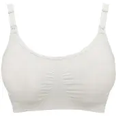 Medela 3-in-1 Voedingsbh en kolf bh voor zwangerschap borstvoeding en kolven - Zacht en met stretch - Wit - Maat XL