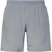 Under Armour UA LAUNCH 7'' SHORTS-GRY Heren Sportbroek - Mod Grijs / Wit / Reflective