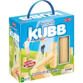 Tactic Kubb – Vang- en werpspel – Origineel Zweeds Werpspel In Handige Draagbare Doos – Grenenhout