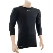 Precision Padded Baselayer Goalkeeper Long Sleeve Protective Jersey Zwart XL