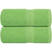 vidaXL Washandjes FROGN 2 st 30x30 cm 360 g/m² appelgroen