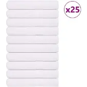 vidaXL Saunahanddoeken FROGN 25 st 80x200 cm 360 g/m² wit