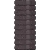 vidaXL Douchehanddoeken FROGN 10 st 70x140 cm 360 g/m² antraciet