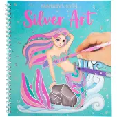 Topmodel Fantasy Model Silver Art kleurboek