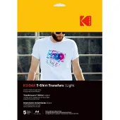 Kodak Set van 5 T-shirt Light vellen voor inkjetprinte
