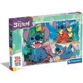 Disney - Puzzel - 104 Stukjes - Disney Stitch - Puzzel Voor Kinderen - Vanaf 4 Jaar