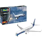 Wittmax Modelbouwpakket Vliegtuigen - 03809 Vliegtuig Boeing 737-800 Plastic - 1:288 - Modelbouw