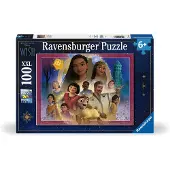 Ravensburger Puzzel 100 stukken XXL Het koninkrijk der wensen, Disney Wish, Vanaf 6 jaar, 12001048,