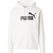 Puma Sweatshirt 'ESS No. 1' zwart / wit