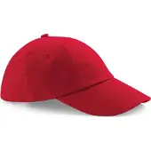 Beechfield Laag profiel pet in drillkatoen B58 - Classic Red - One size