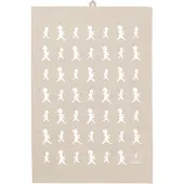 Solstickan keukenhanddoek 50x70 cm Zand-wit
